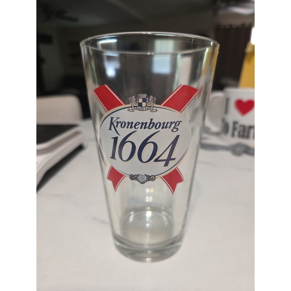 Kronenbourg 1664 Pint Beer Glass